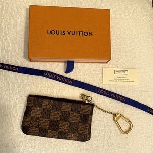 LV Damier Ebene Key pouch Wallet